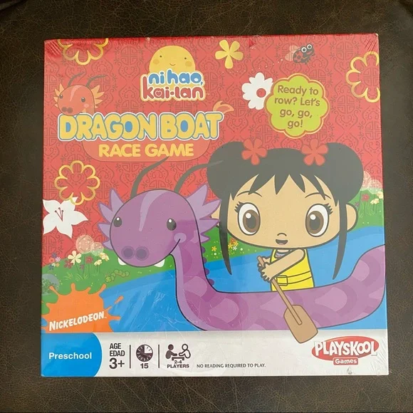 Ni Hao, Kai-Lan Dragon Boat Race Game For Preschoolers (Ages 3+, 2+ Players)